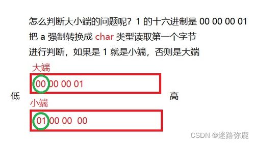 数据在内存中的存储